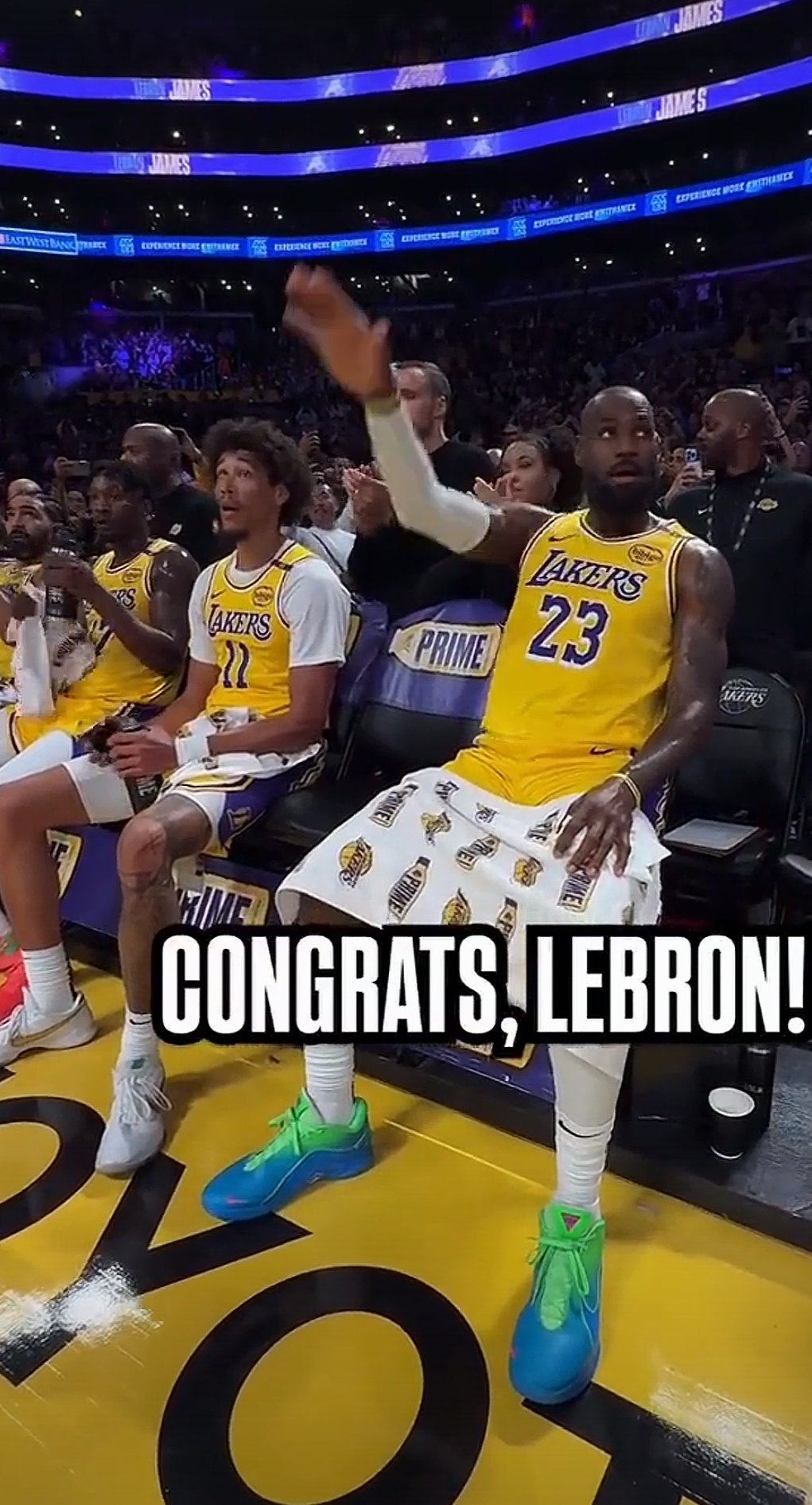 詹姆斯和安东尼同场竞技，湖人不敌开拓者